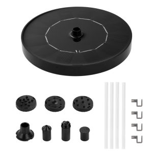Aideepen | Bơm Nước Năng Lượng Mặt Trời Aideepen 150L/h Tấm Pin Mặt Trời Nổi Tự Lắp Đặt Dùng Cho Vườn Hồ Bơi Ngoài Trời Trang Trí Bể Tắm Chim