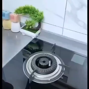 SG【READY STOCK】 Gas Stove Energy Saver Windproof Stove Cover Iron Ring Gather Fire Ring 4 / 5 Opening Energy Saving Pot Holder