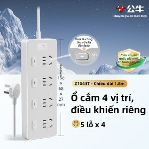 Bull | Bảng Đục Lỗ Dành Riêng Cho Tấm Cắm Đa Năng Bên Cạnh Giường Có USB