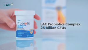 [LAC PROBIOTIC] Probiotic Complex 25 Billion CFU - Daily Support (30 powder sticks / 30 capsules)
