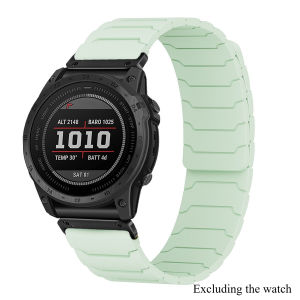 Sports Silicone Strap for Garmin Fenix 8 Pro 51mm AMOLED/MicroLED Fenix8 47mm 7 7X Pro Solar 6 6X Watch Magnetic 26 22mm Strap