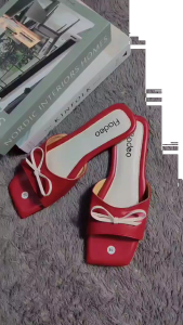 Sandal Wanita Flat Slop Trendy Sendal Cewek Kekinian Sendal Viral