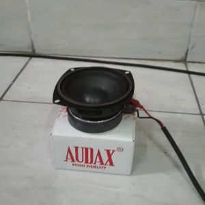 SPEAKER AUDAX AX 4080 W4 WOOFER 100 WATT 4 INCH AX 4080 ORIGINAL AUDAX INDONESIA
