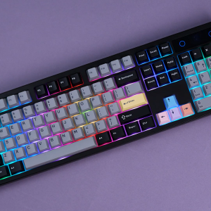 EPMaker TH108 PRO Full Size Mechanical Keyboard with Screen & Knob RGB Backlit Hot Swap Custom Driver 10000mAh Battery Gasket Mount