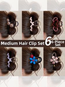 PINK EMPRESS | Elegant Hair Clip for Thin Hair