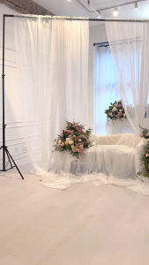 (Juntai Tile Panjang 5m x 75cm) - Aksesori Dekorasi Simple tampil Cantik dan eustetic - Kain only