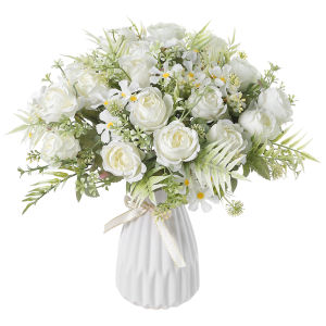 1/3/5Pcs Peony Artificial Flowers Home Decor DIY Potted Plants Bridal Bouquet Wedding Decoration Flower Wreath Accessories