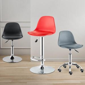 Plastic Adjustable High Stool Chair