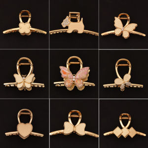 QINGPIN | Traditional Chinese Butterfly Heart Hair Clip Accessory