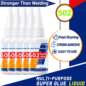 502 Super Glue LOOLIFL Instant Strong Adhesive Fast Drying Curing For Plastic Metal Wood DIY Glass Ceramic Daily Repair Tools