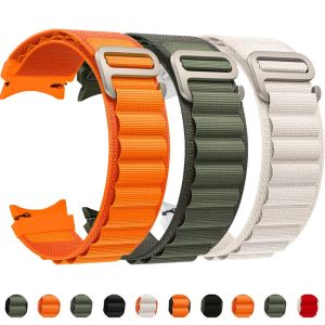 Sport Alpine Loop For Samsung Galaxy Watch 6 44mm 40mm Classic 43mm 47mm band G-hook nylon bracelet Watch 5 pro 4 Classic  Strap