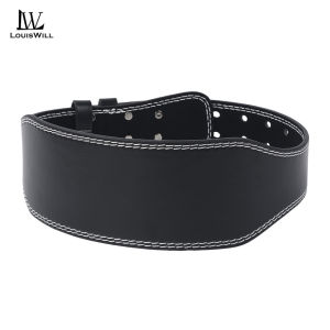 LouisWill Fitness Belt Premium PVC Weightlifting Belt for Squats Deadlifts Adjustable Gym Training Belt for Men Women Lower Back Support