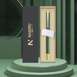 High-End Metal Business Gift Box Set Personalized Signing Pen Corporate Office Logo Neutral Advertising Pen Writing Tool