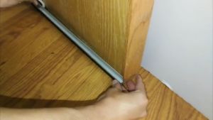 100CM Door Bottom Brush Seal Strip Insectproof Door Bottom Seal Strip Self Adhesive Door Stopper Brush Seal Strip Home Hardware
