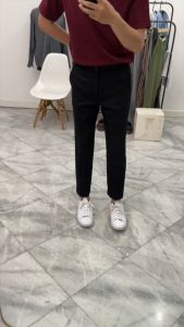 Kasual Celana Black Ankle Classic Pants