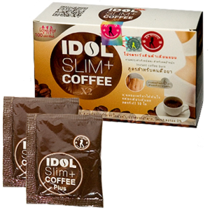 Cà Phê Idol Slim X2 ( mẫu củ) Coffee Thái Lan - Cà Phê Idol Slim Thon Gọn Dáng Đẹp Body (Hộp 10 Gói)