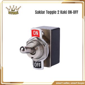 SAKLAR TOGGLE 4 KAKI ON-OFF / SWITCH TOGEL ON-OFF 4 PIN POWER