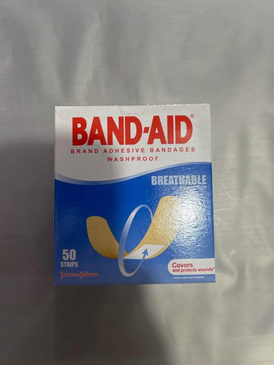 BAND-AID adhesive bandagers washproof | Lazada PH