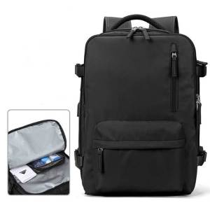 Large Capacity Shoulder Backpack Women Men for Business Travel School Expandable USB Bag Waterproof 16 Inch Laptop Backpacks