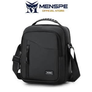 MENSPE Mens Shoulder Bag Waterproof Messenger Bag  Travel Bag Business Bag Large Capacity Handbag Lightweight Casual Bag Fashion Leisure Sport Street Bag for College Student