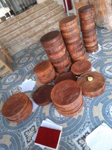 Thớt Gỗ Nghiến Không Tâm Size 30x5