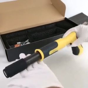 100pcs nails Nail Gun Manual Mini Steel Rivet Ceiling Wall Tool Anchor Trough Device Home Fastener Metal Working Heavy Duty Machine Engineering Decoration Appliance Tools Tacker Riveter Staple Set On Original Electric Nailer Cordless Concrete