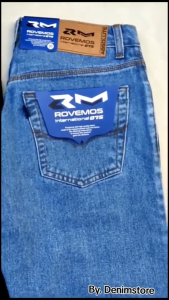Promo Jeans Panjang Pria Basic Model Standar Regular Basic Rovemos