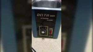 Mesin pembersih ultrasonik Delta vibrator perhiasan emas dan perak waxing dan degreasing alat emas mesin cuci vibrator emas
