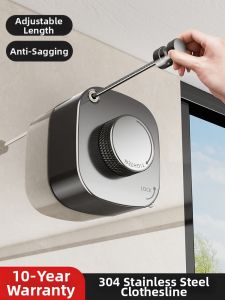 youqin | Invisible Retractable Clothes Drying Rack