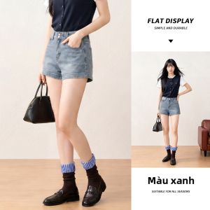 spao | Quần Short A-Line Cao Waist Beige