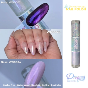 Bloop Duo Waterbased Dreamy Collection Nail Polish Peel Off
