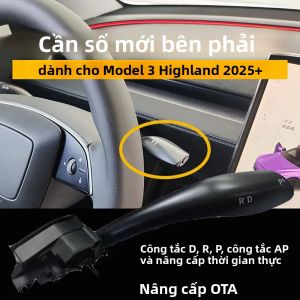 Cần Số Thể Thao Juniper Cho Tesla Model 3 Y Bộ Cần Số Thể Thao Tay Nắm Cần Số D P R Đèn Báo Số Dễ Lắp Đặt Cho Các Mẫu Xe Mới