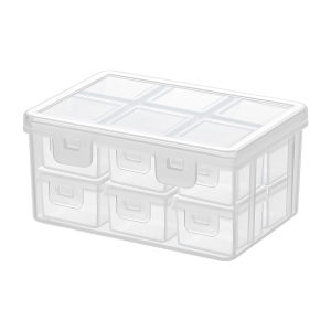Portable Mini Medicine Box Vitamin Organizer Early mid Late Day Classification Storage Box Sealed Durable Drug Container