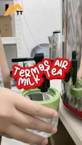Happy Family Milk Tea Bucket Jumbo Termos Air Teh Kopi 8L10L12L / Termos Air Minuman Dengan