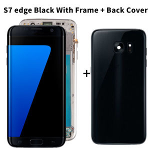 Super Amoled with Ghost Image Burn in Shadow For Samsung Galaxy S7 Edge LCD G935 G935F Image Retention Touch Screen Digitizer