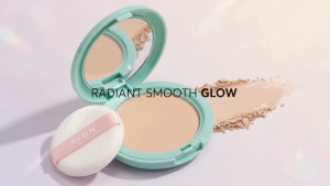 AVON Simply Pretty Radiant Smooth Glow Pressed Powder SPF 24/PA+++ | Smooth Natural Finish | Lightweight Face Makeup | 4 Shades