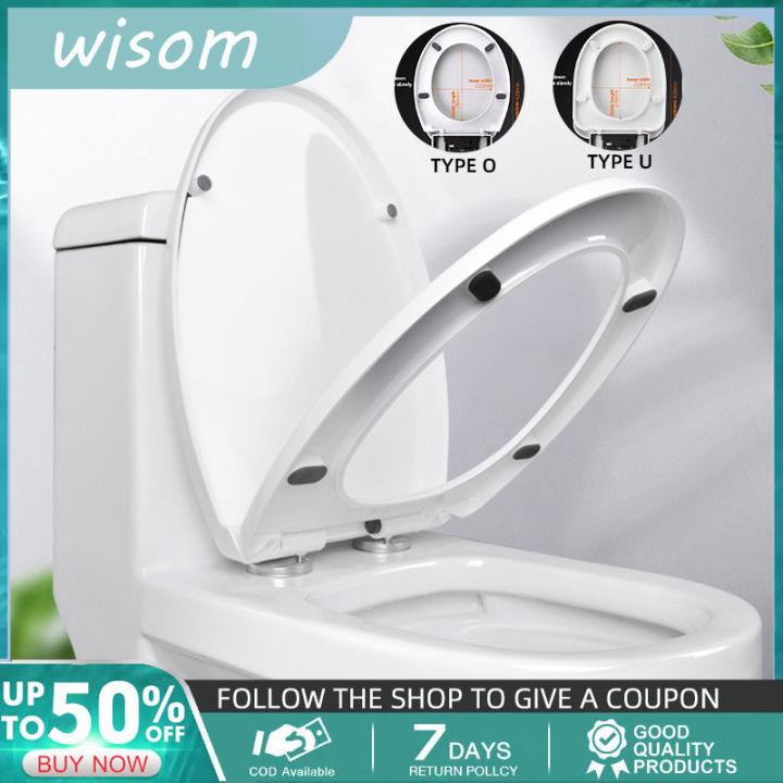 Standard Size Universal Toilet Cover Plate Toilet Seats Lid Ushape O