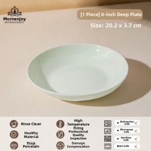 mornenjoy | Cream Style Ceramic Tableware Set