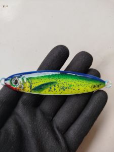 umpan metal jig cold sniper decal motif ikan asli 150 gram