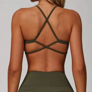 Cloud Comfort Quick-Dry Cross-Back Shockproof Sports Bra