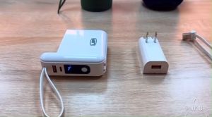 LBR P209 แบตสำรอง 20000mAh แบตสำรอง LUOBR P209 QC3.0+PD22.5W พร้อมปลั๊กไฟ / LED หน้าจอ 100% แท้