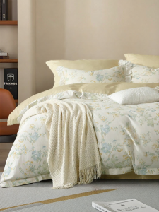 Mercury | 100% Cotton Floral Printed Bedding Set