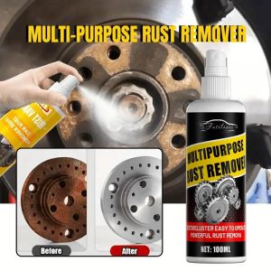 Multi-Purpose Car Rust Remover Spray Suitable for Cookware Showers And Wheels Provides Long-Lasting Shine Restoration.