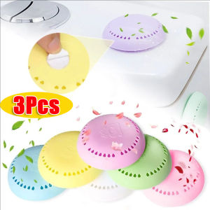 3/6pcs Solid Air Freshener / Toilet Long-lasting Deodorant / Replaceable Household Fragrance Tablet Fresheners / Round Air Fresher for Bedroom Wardrobe Bathroom