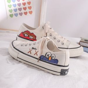 Sepatu Sneakers Import Wanita Motif Elmo Kekinian Terbaru