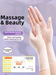 DINGQING | Disposable Massage Gloves for Body Therapy and Oil Application