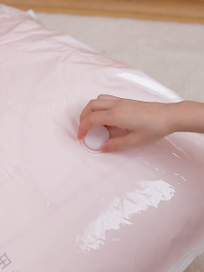 ถุงบีบอัด ถุงบีบอัดสูญญากาศ มีหลายขนาดให้เลือก Vacuum bag พร้อมปั้มลม ถุงเก็บผ้านวม จัดเก็บผ้านวม ประหยัดพื้นที่