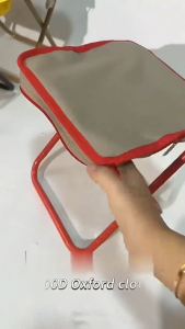 【SKIT SG】Foldable Camping Stool Portable Outdoor Travel Stool Lightweight Small Folding Chair with Carry Bag Compact Collapsible Seat for Adults Kids Fishing Hiking Picnic BBQ Beach Stool Durable & Easy to Carry Travel Essentials Folding Stool
