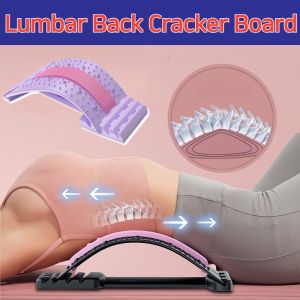 Back Stretcher Magnetic Therapy Back Massager Lumbar Support Stretcher Lumbar Back Cracker Board