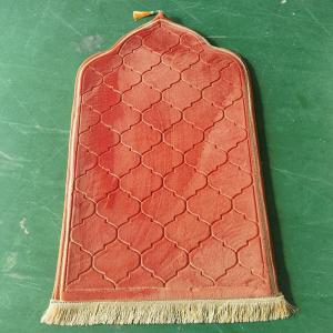 Thickened Anti-Slip Flower Pressed Long Rectangle Bedside Bedroom Mat Simple Unique Shape Pure Color Home Ethnic Wedding Pad